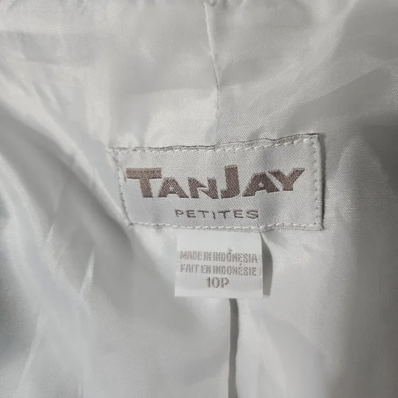 Tanjay Petites Abstract Jacket Size 10P - Picture 4 of 4